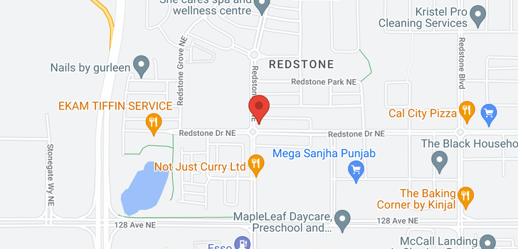 map of 202 Redstone Drive NE
